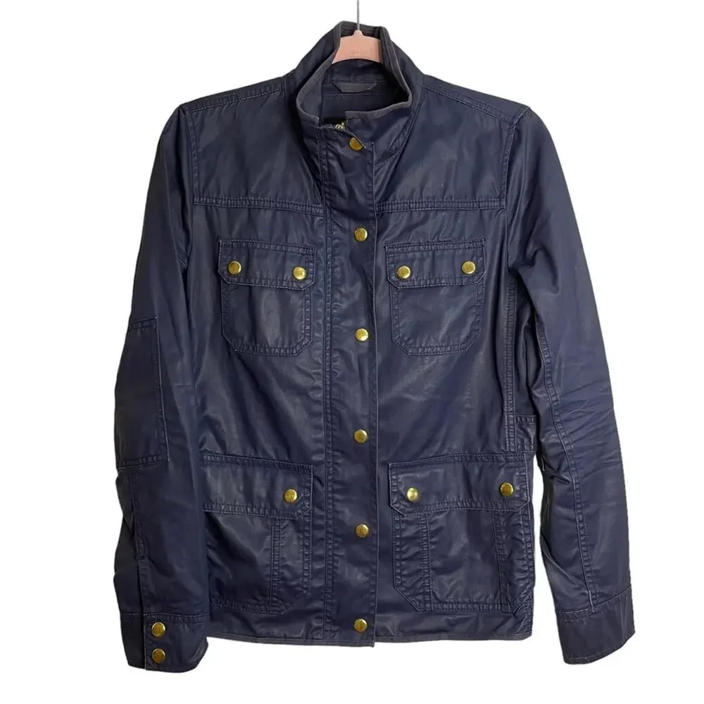 J Crew Downtown Field Navy Jacket
